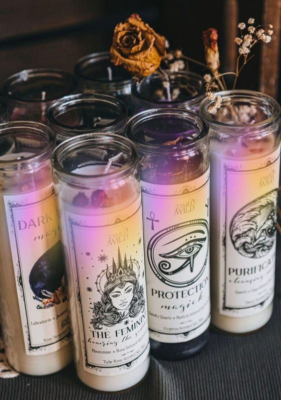 Spell Candle — Soy Wax (Scented)